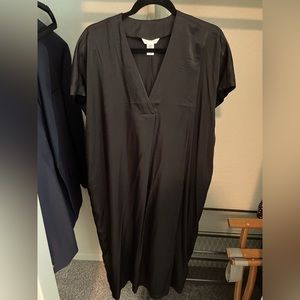 H&M black kaftan dress/cover-up